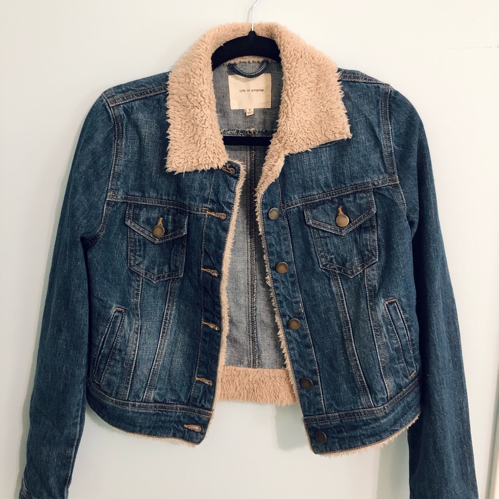 Life in Progress denim jacket